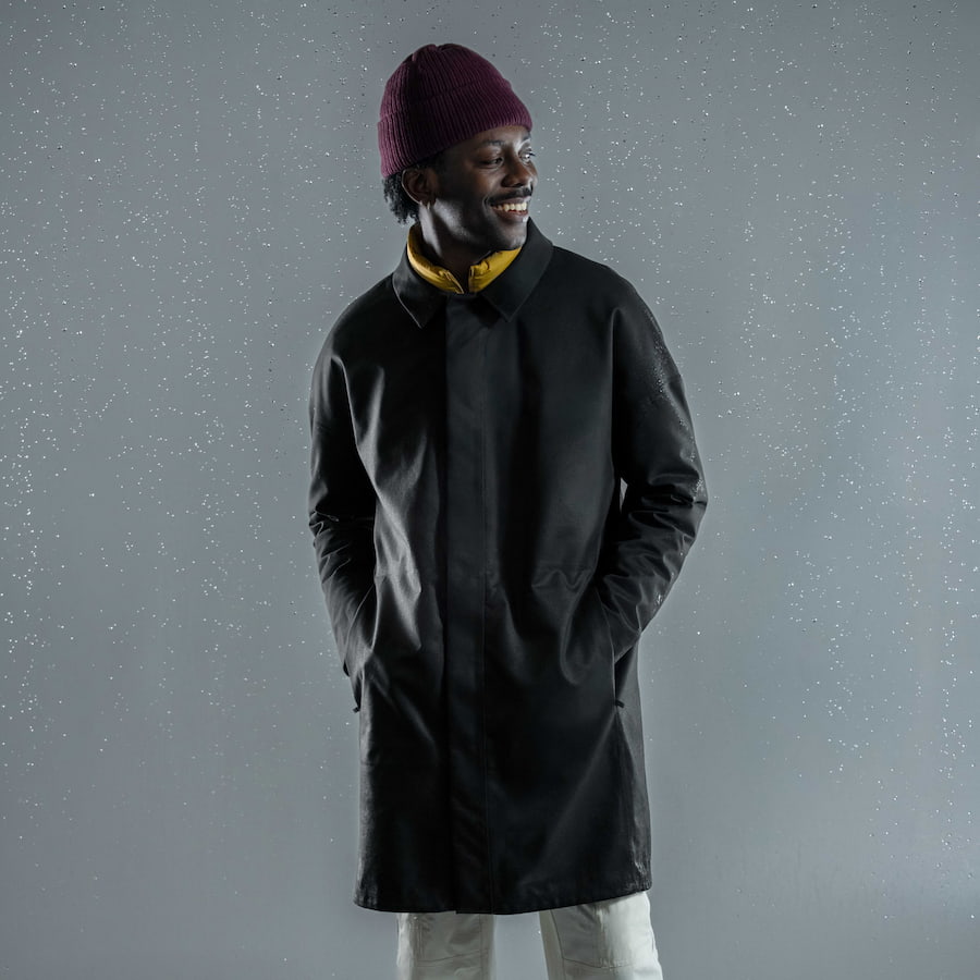 Men's Trinity Rain Jacket - Black - Image 4