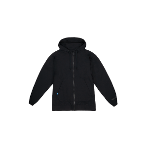 Men's Coastal Hoodie Full Zip - Black