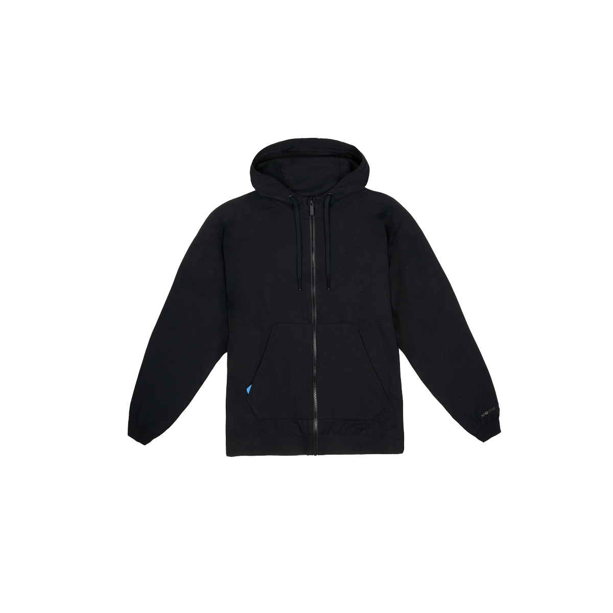 Women's Coastal Hoodie Full Zip - Black