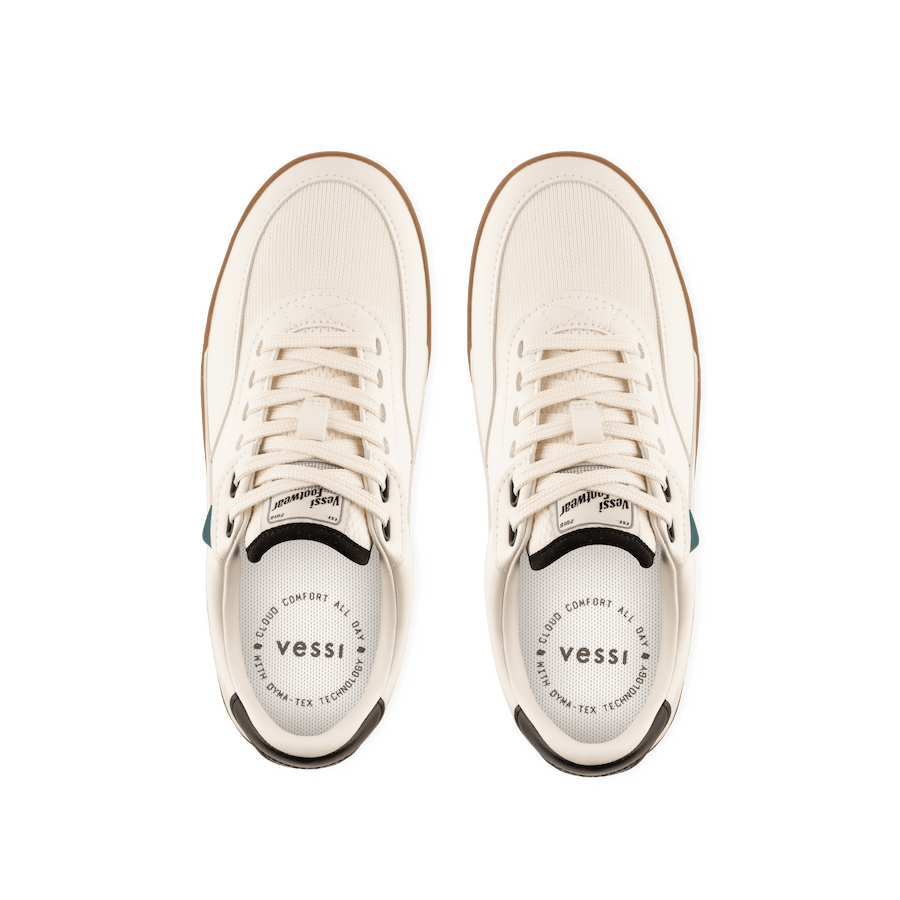 Women's Courtside Classic - Off-White/Black - Image 6