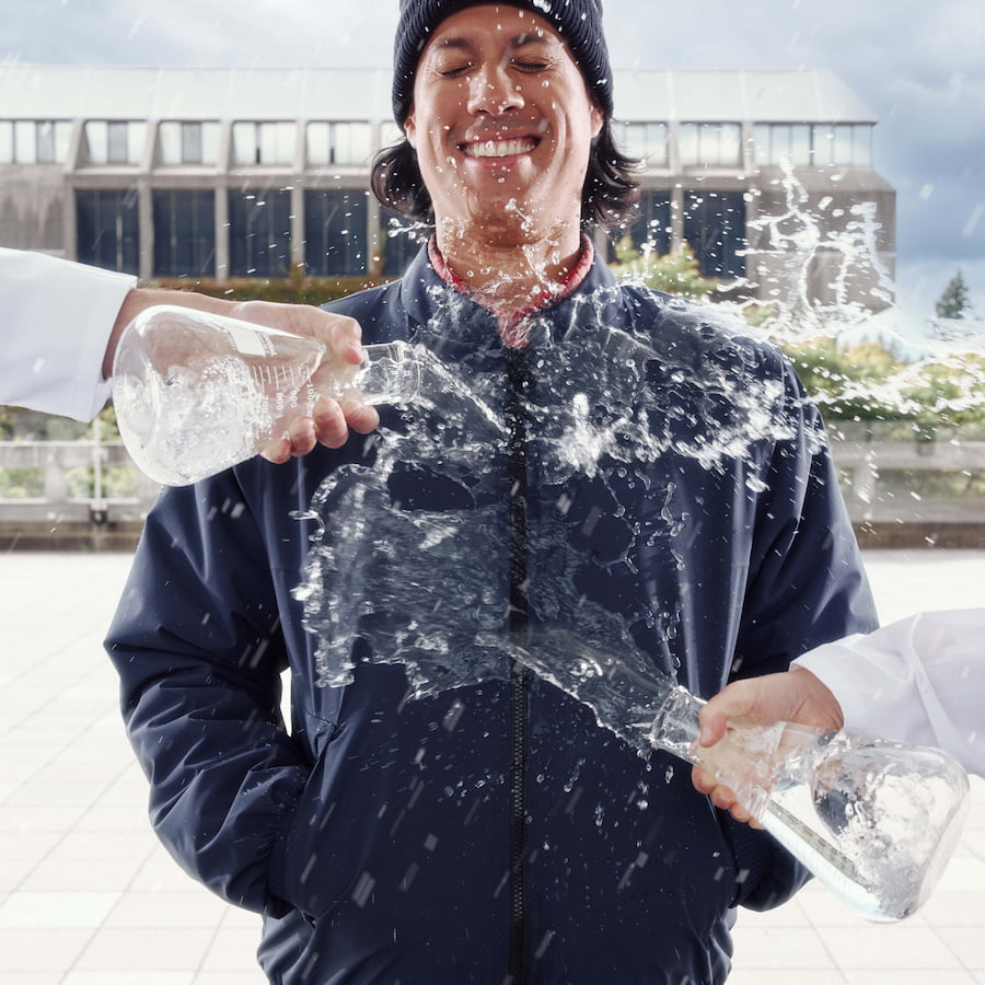 Men's Mist Bomber Jacket - Dark Moss - Image 4