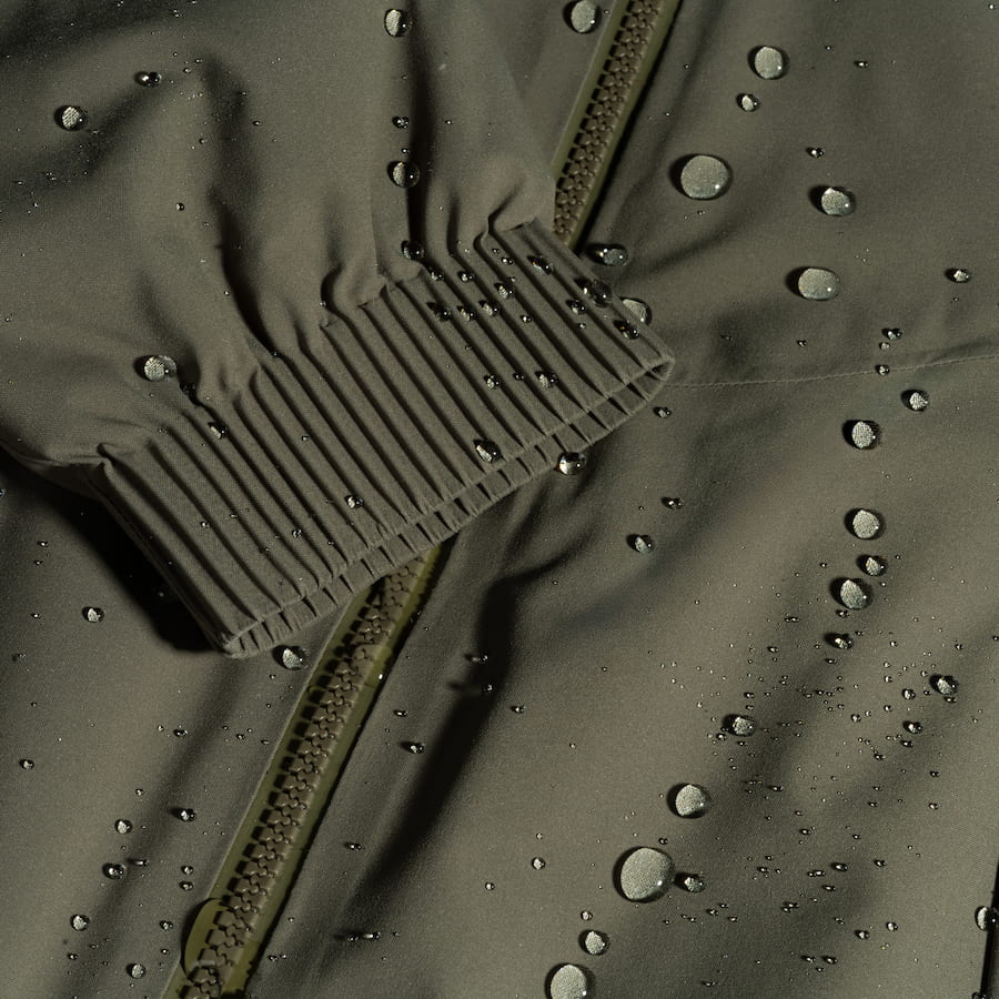 Women's Mist Bomber Jacket - Dark Moss - Image 3