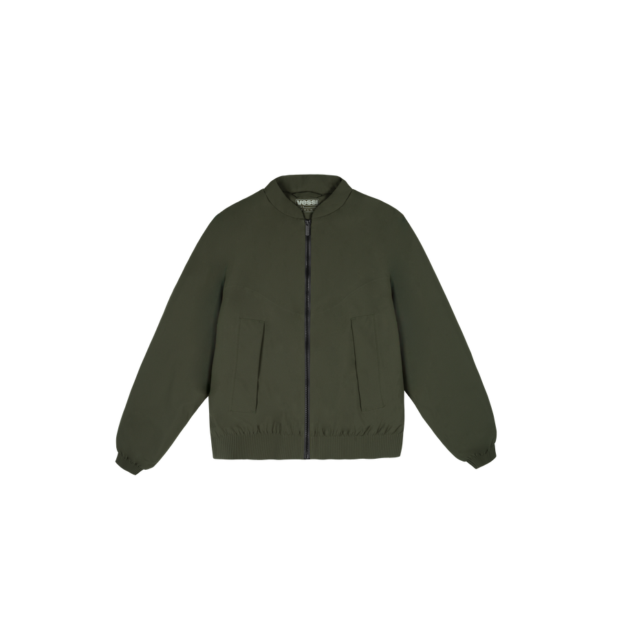 Men's Mist Bomber Jacket - Dark Moss