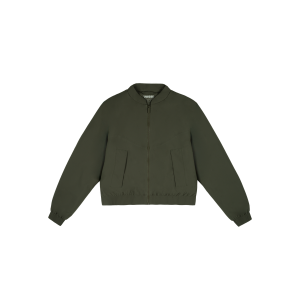 Women's Mist Bomber Jacket - Dark Moss