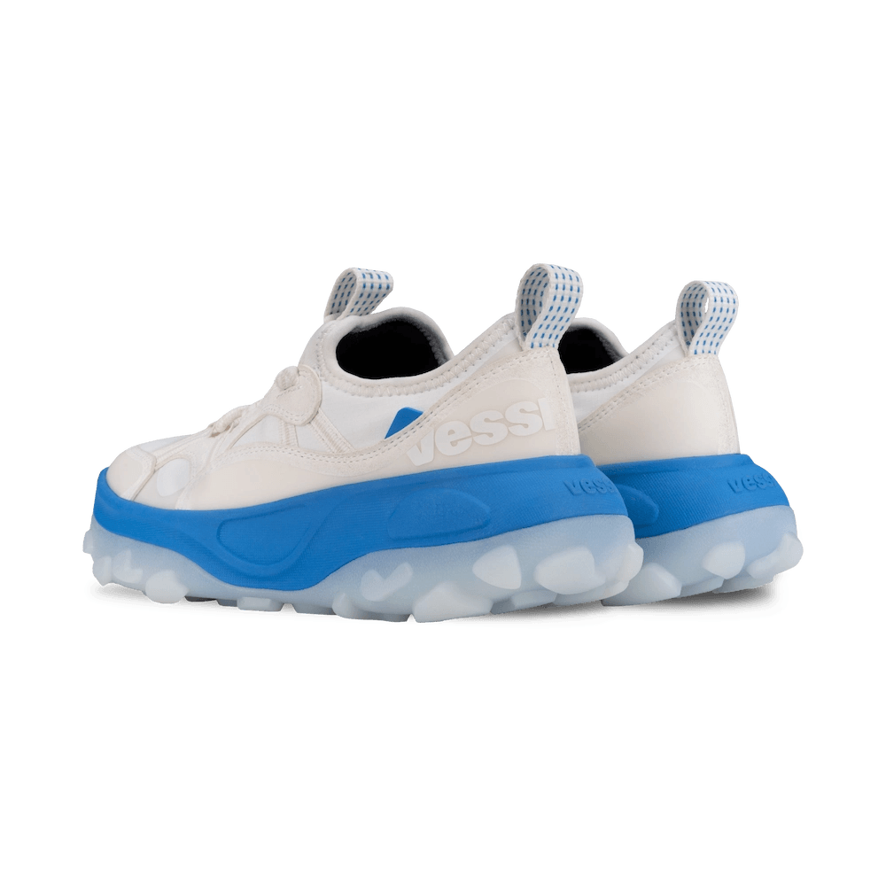 Men's Motu Sneaker - Off-White/Vessi Blue - Image 3