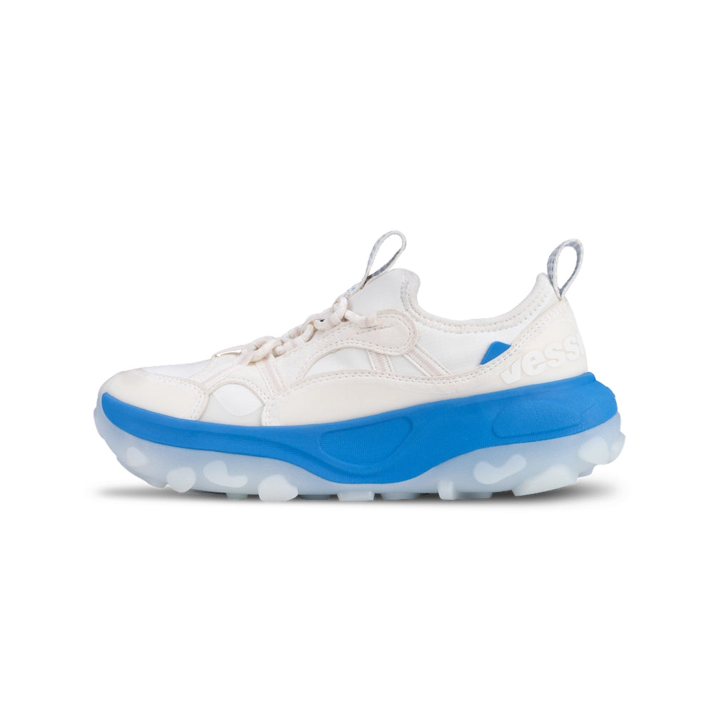 Men's Motu Sneaker - Off-White/Vessi Blue - Image 9