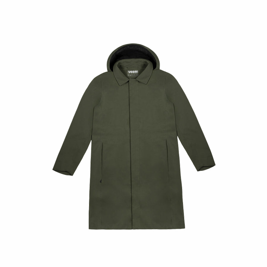 Men's Trinity Rain Jacket - Dark Moss - Image 4