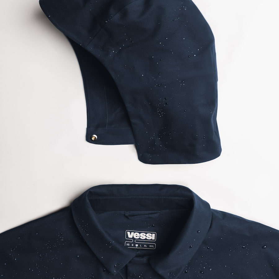 Men's Trinity Rain Jacket - Sea - Image 5