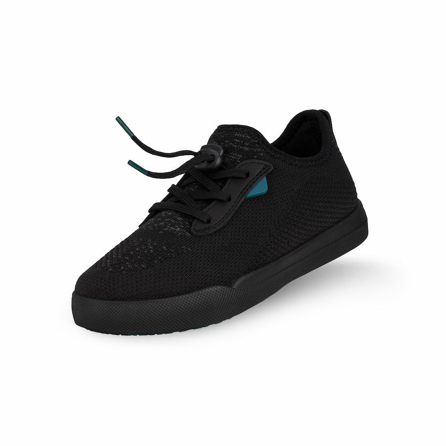 Kids Weekend Sneaker - Asphalt Black on Black - Image 7