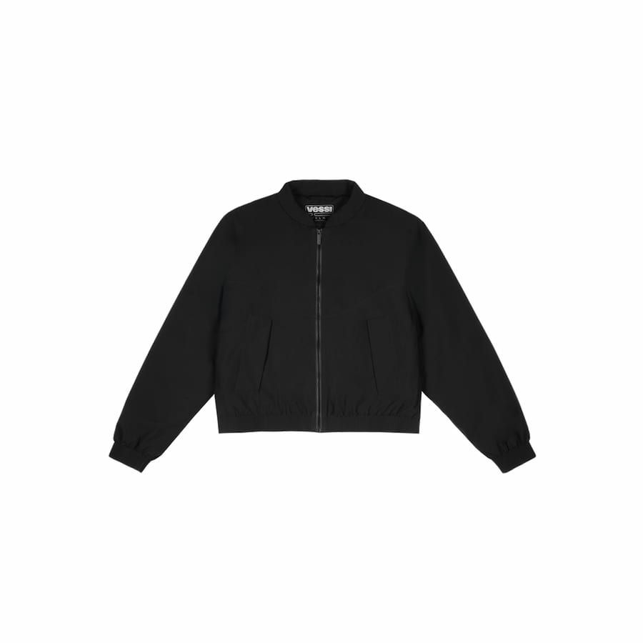 Women's Mist Bomber Jacket - Black - Image 5