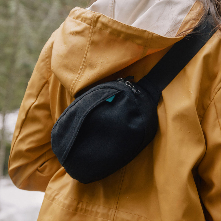 Shoreline Belt Bag 1L - Jet Black - Image 5